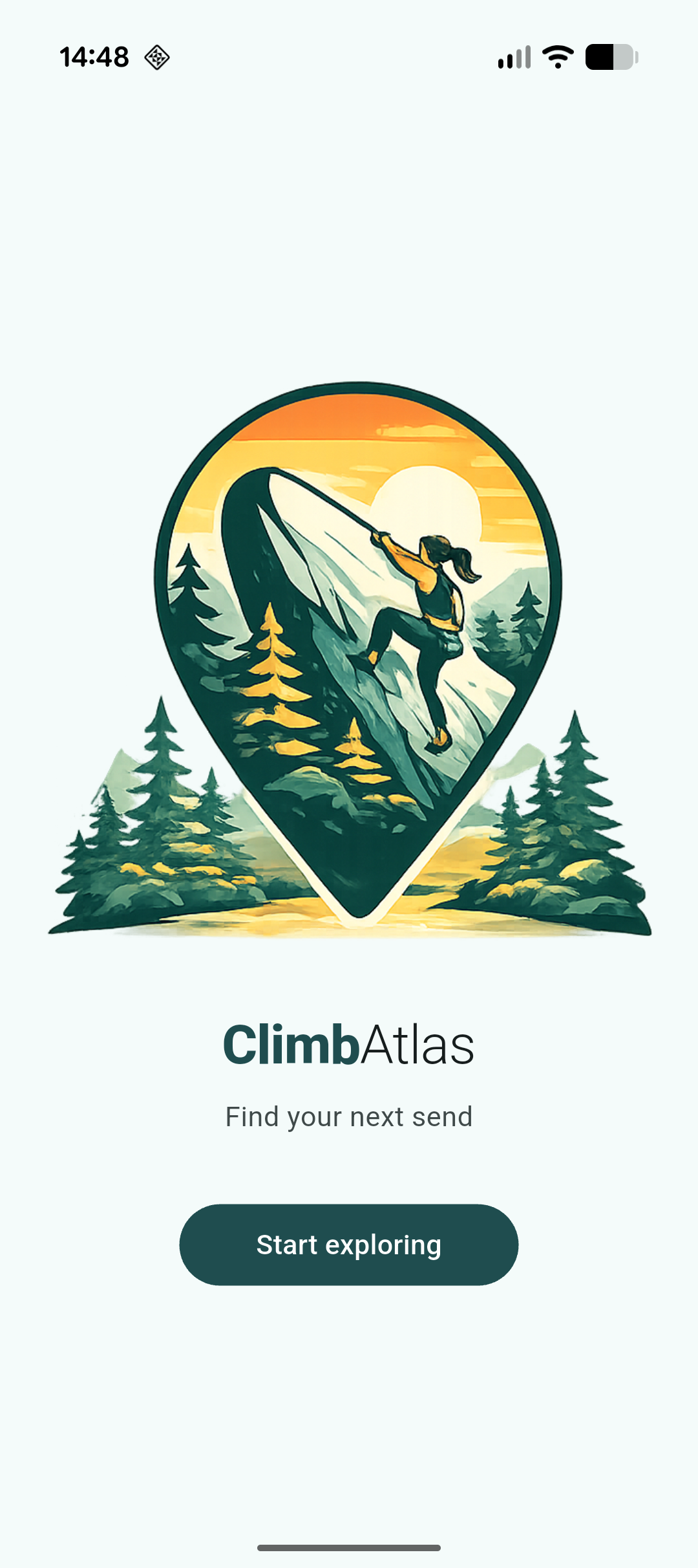 Hero phone screenshot placeholder